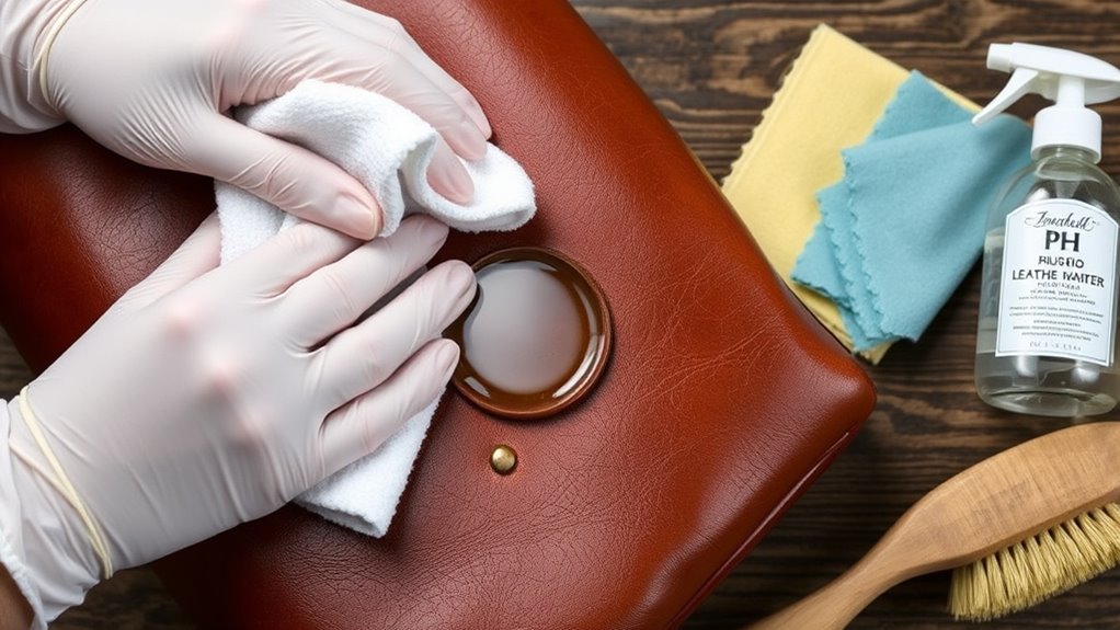 gentle ph balanced leather cleaners