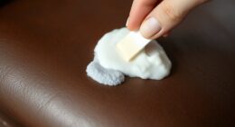 gentle vintage leather cleaning
