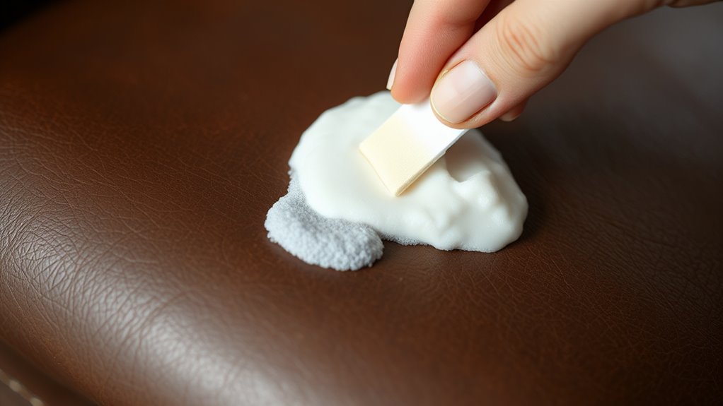 gentle vintage leather cleaning