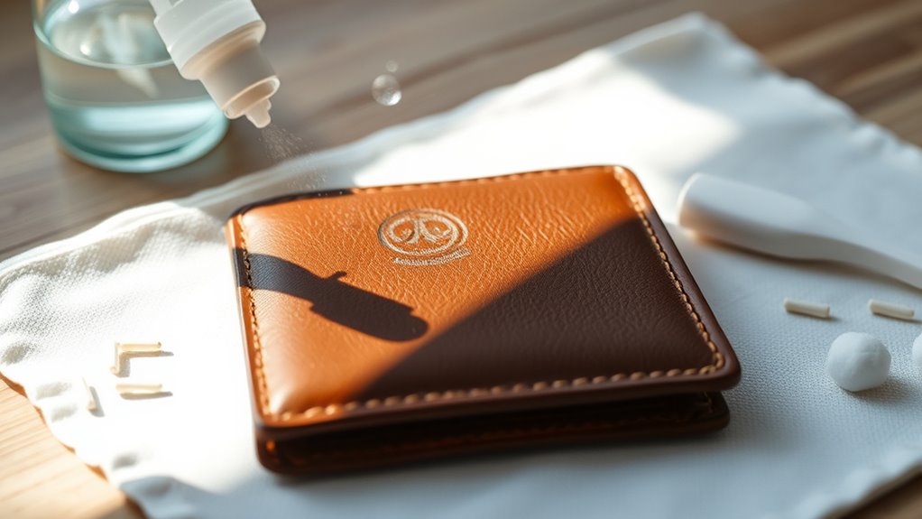gentle wallet cleaning supplies
