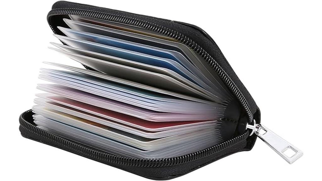 genuine leather credit wallet