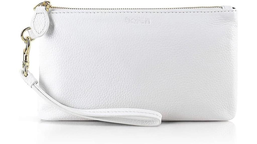 genuine leather rfid wallet