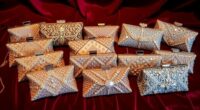 glittering nighttime clutch collection