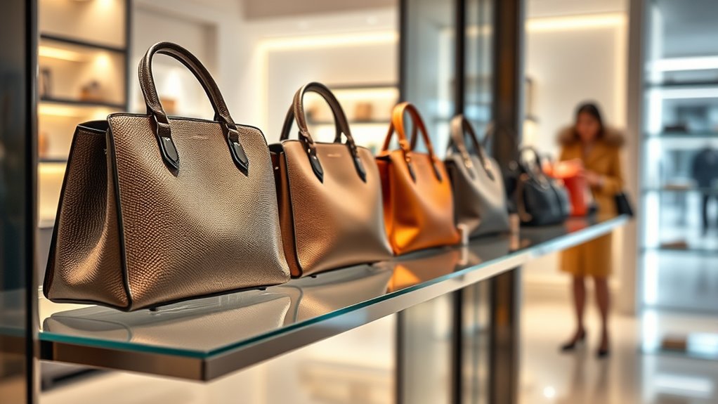 handbag placement influences buying