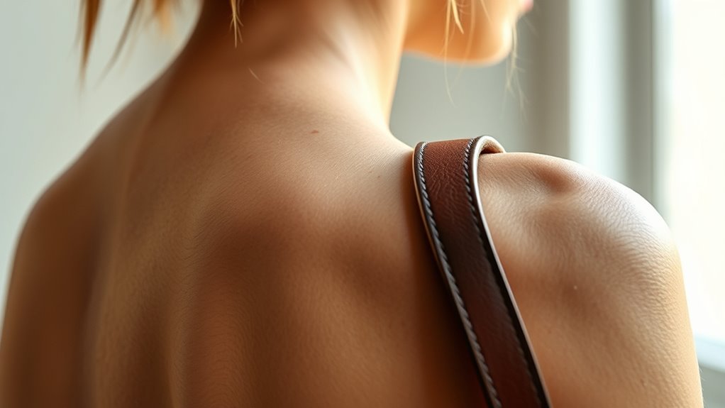 handbag straps and posture