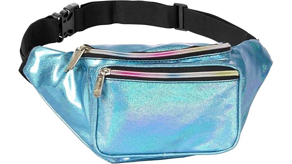 holographic belt bag