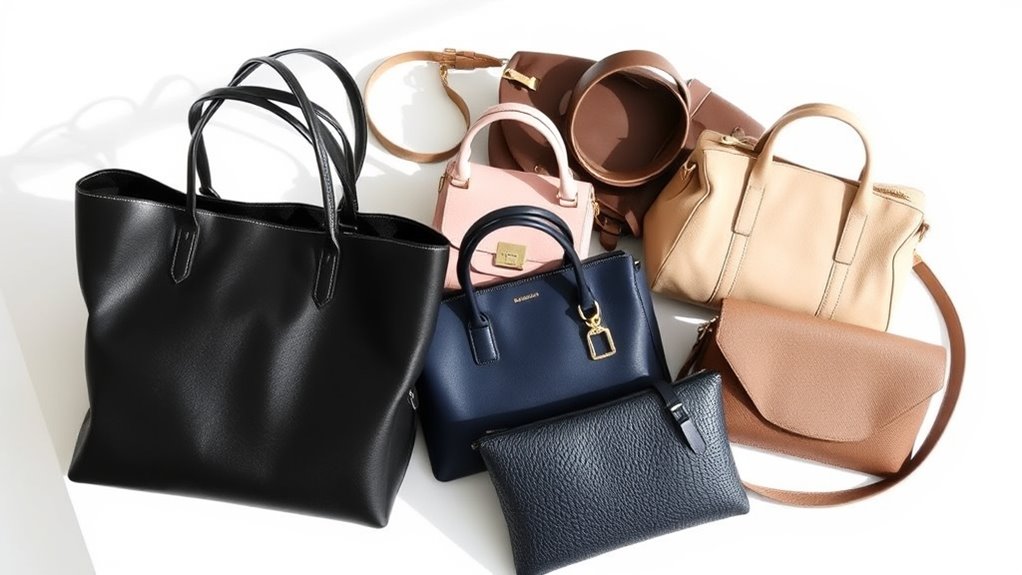 identify versatile handbag essentials