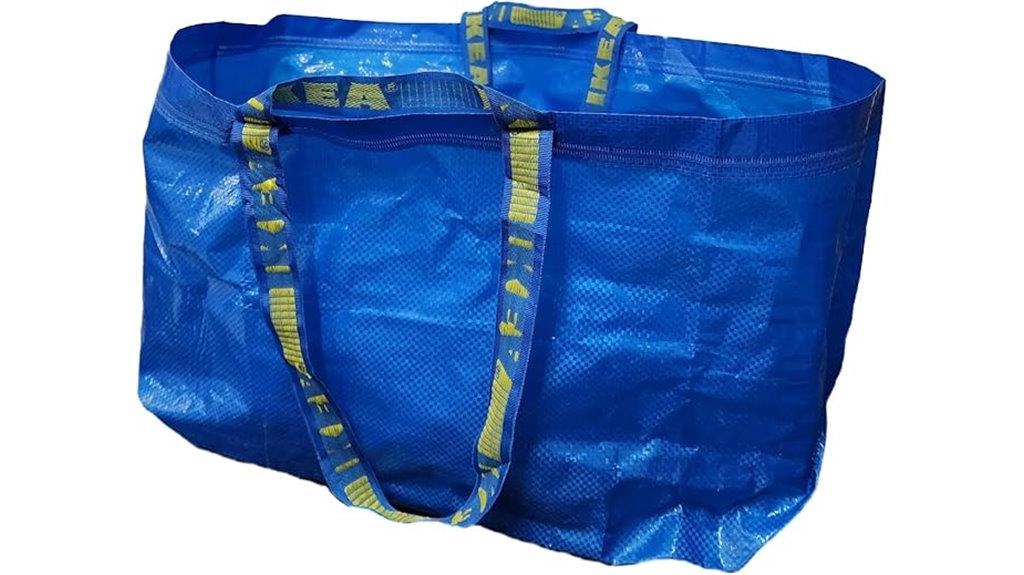 ikea frakta blue bag