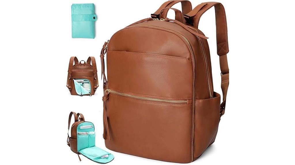 insulated diaper bag backpack
