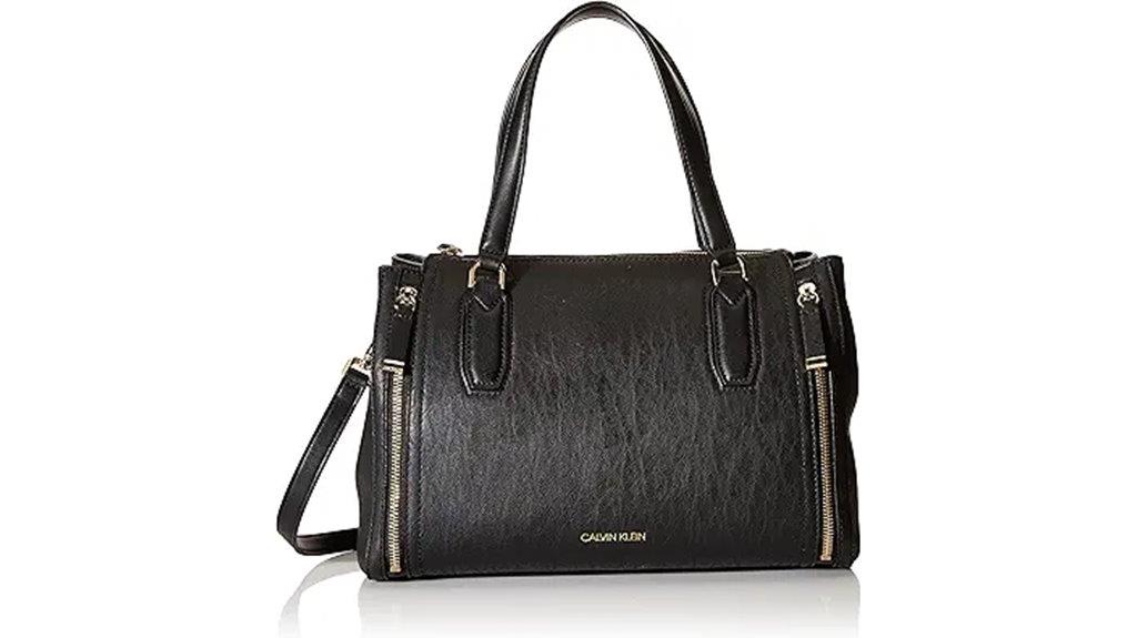 lamb leather satchel