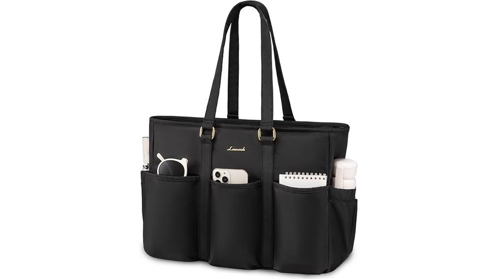 laptop tote with cup holder