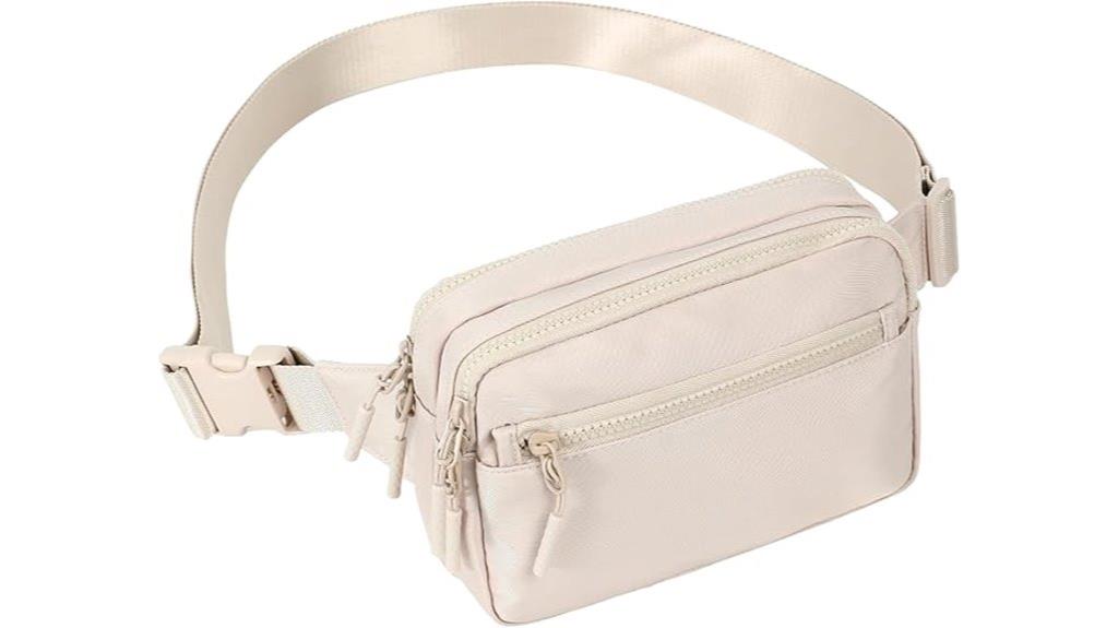 large belt bag with strap