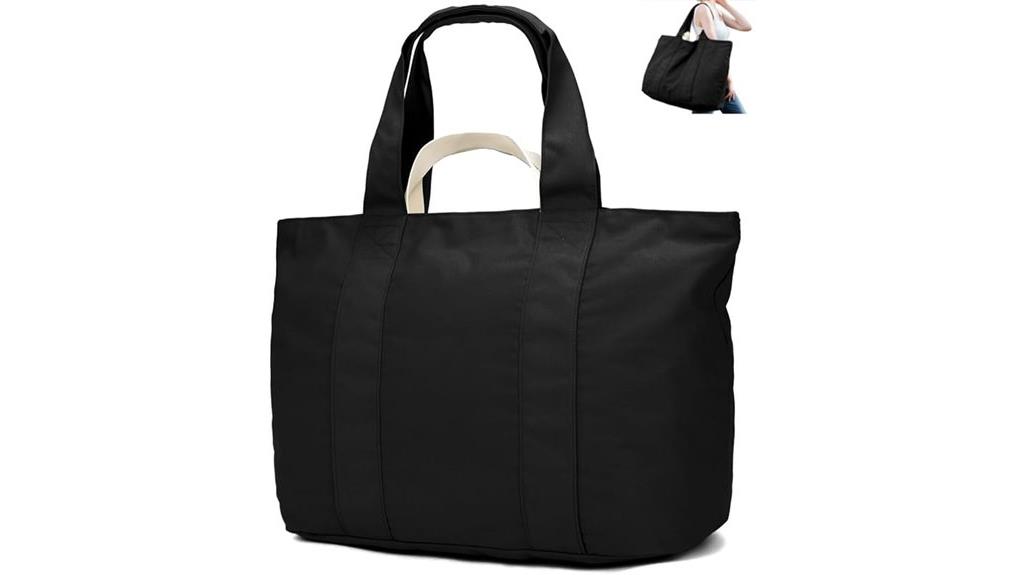 large canvas tote bag