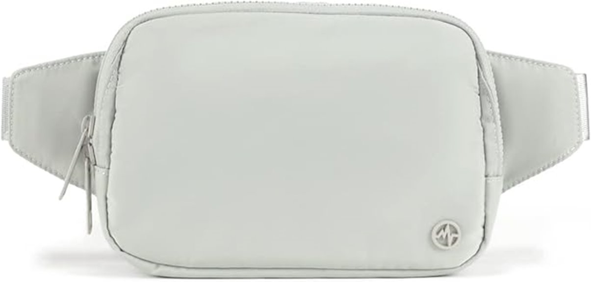 large nylon belt bag