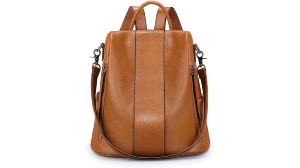 leather backpack purses