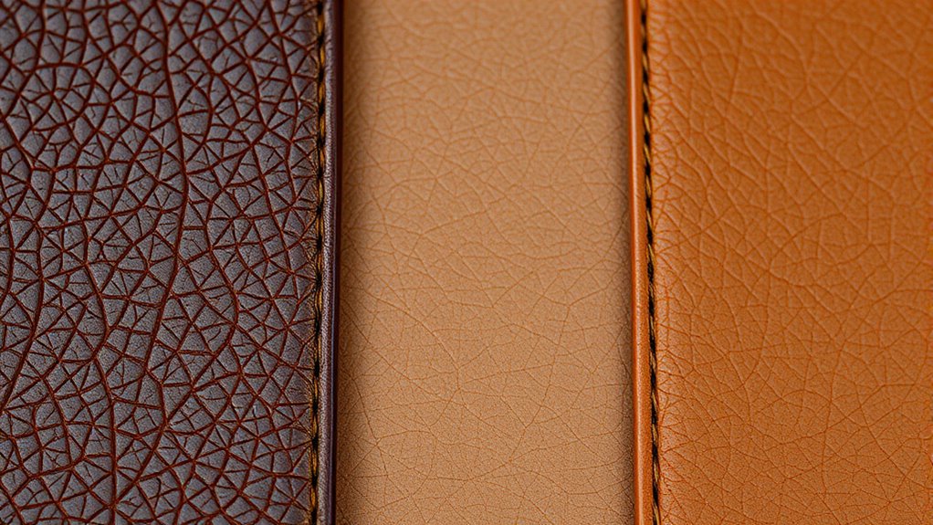 leather surface and appearance