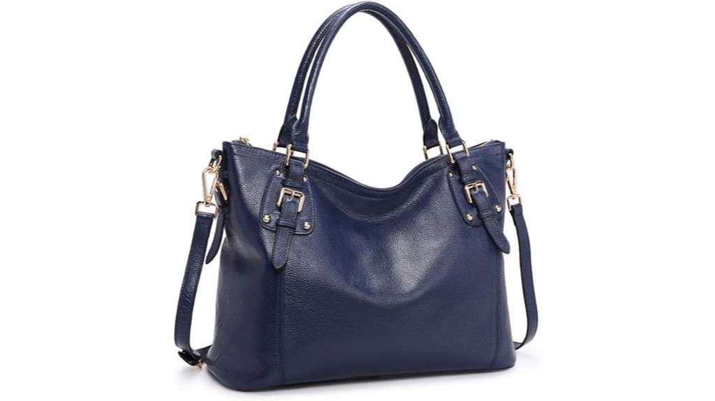 leather tote shoulder bag