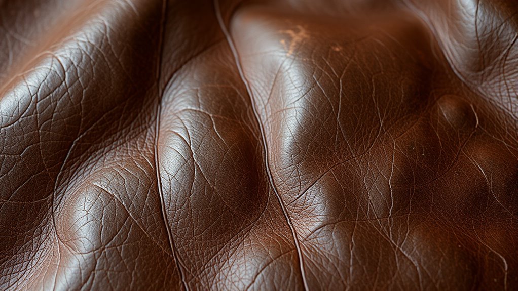leather type influences aging
