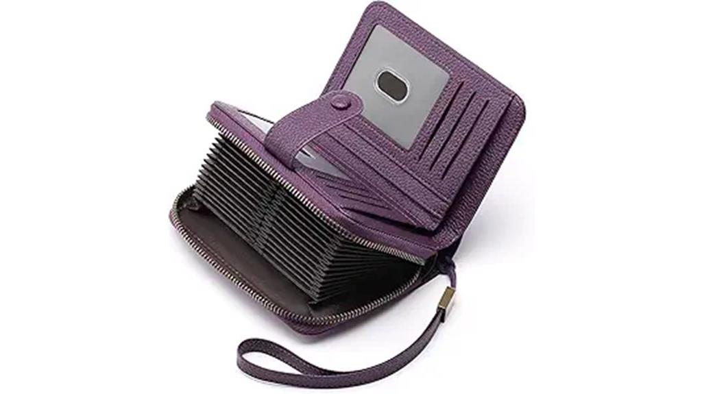 leather women s card holder
