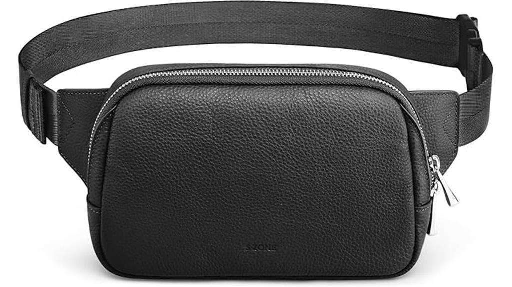 leather women s fanny pack