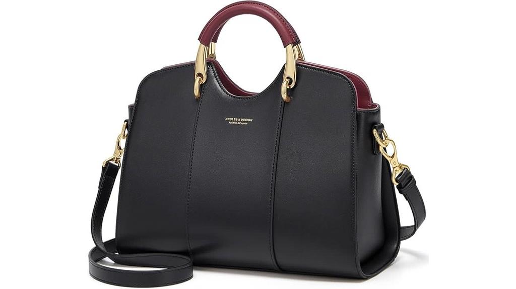 leather women s satchel tote