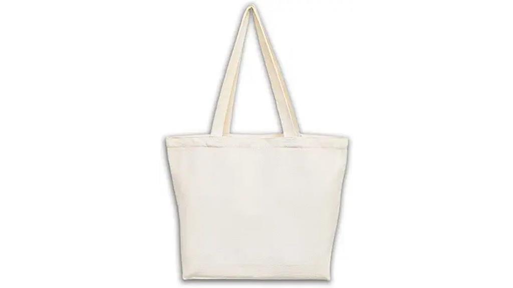 lightweight cotton tote bag
