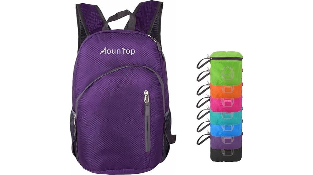 lightweight foldable water resistant backpack