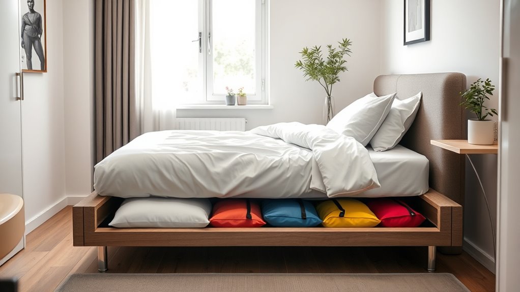 maximize under bed storage efficiency