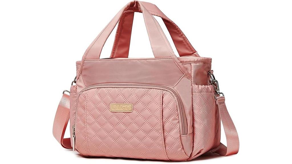 medium quilted tote