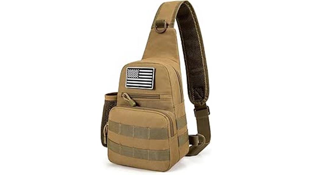 men s love sling backpack