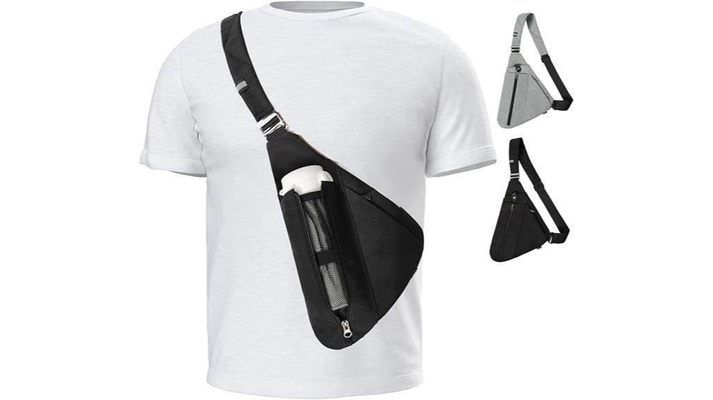 men s rfid sling bag