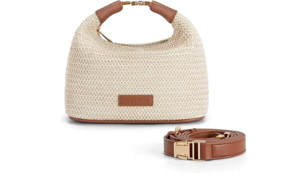 mini straw bag