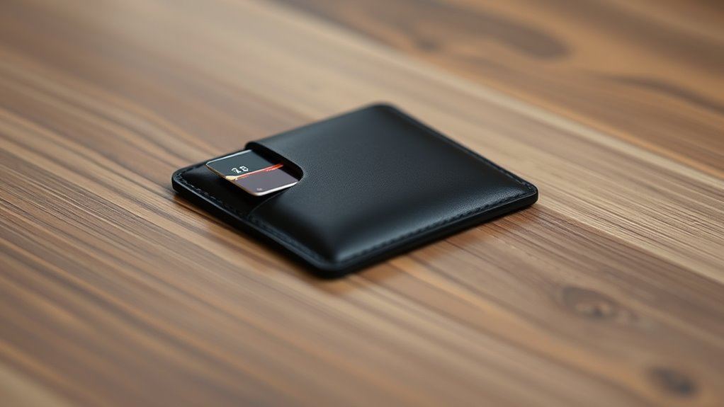 minimize wallet contents visibly