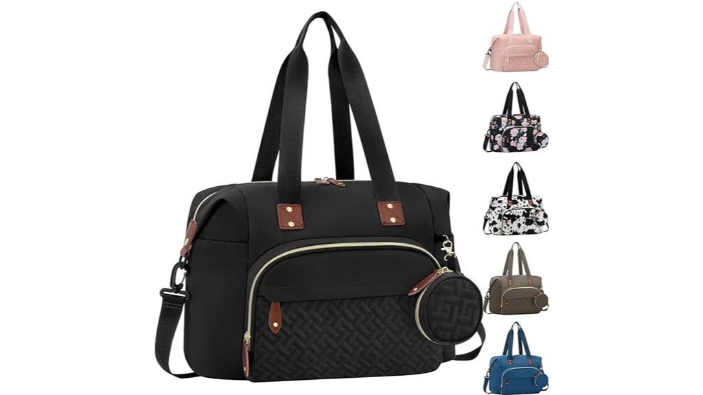 mom dad diaper tote