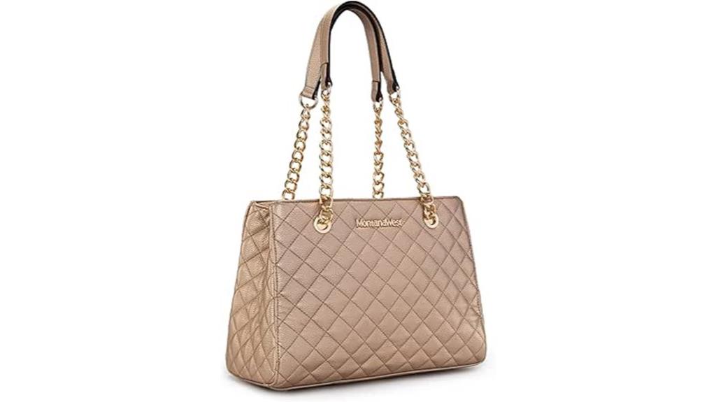 montana west quilted tote