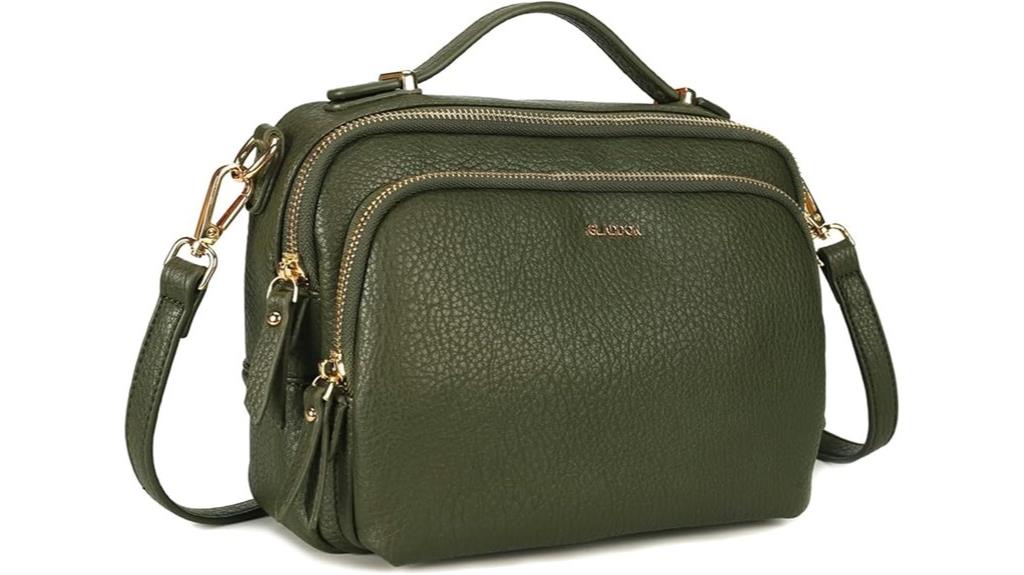 multi pocket crossbody bag