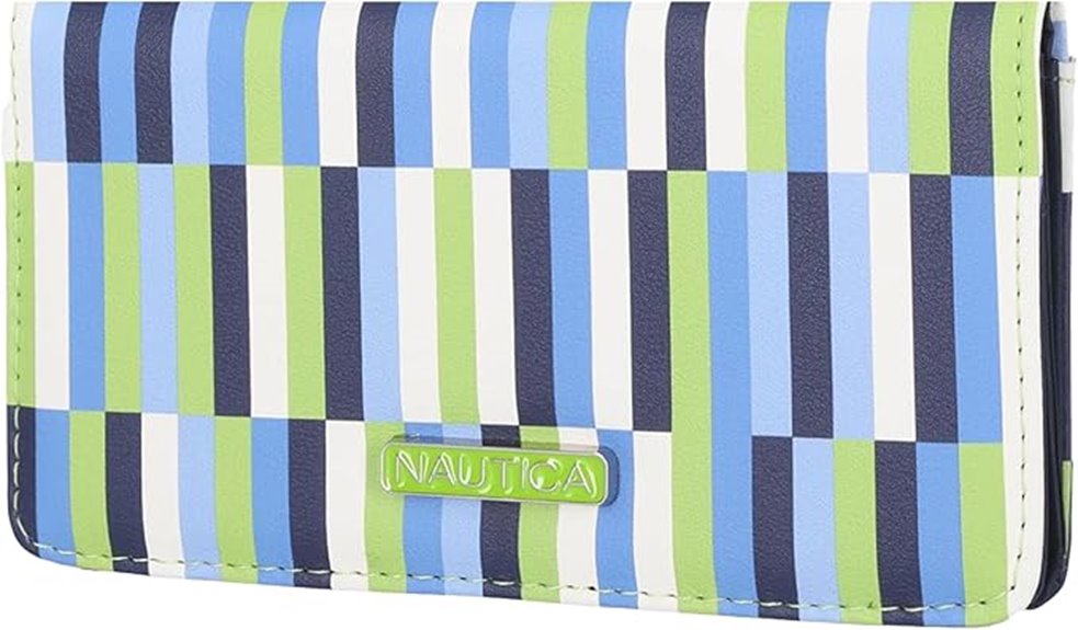 nautica slim rfid wallet