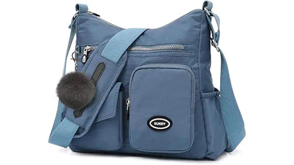 nylon women s crossbody bag