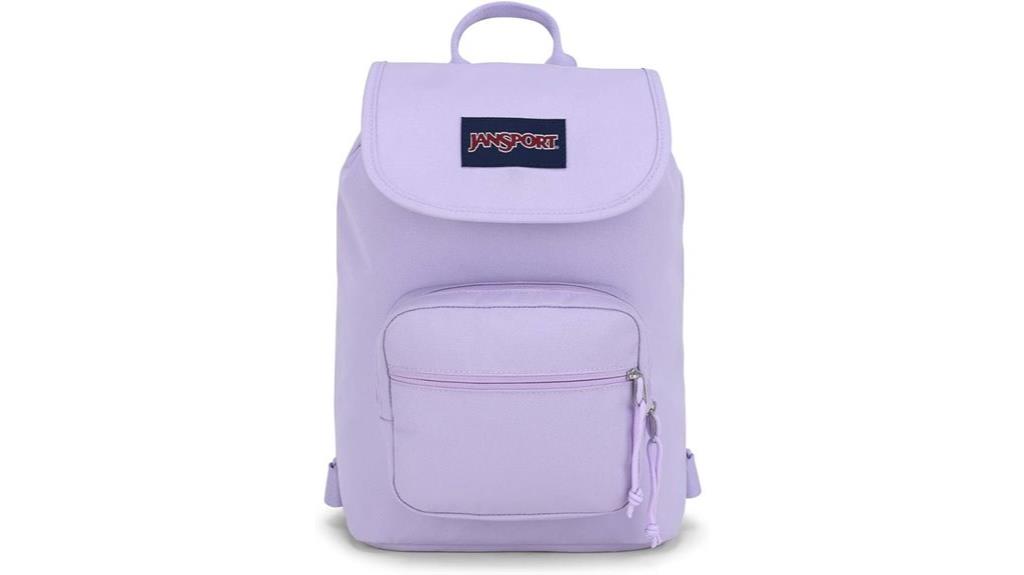 pastel lilac mini backpack