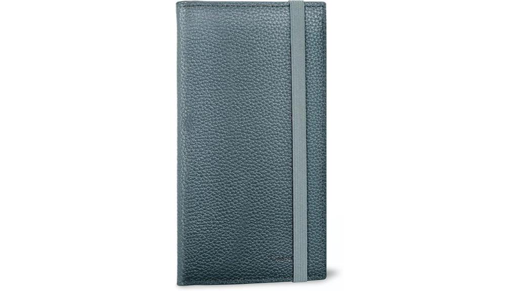 personal checks book cover