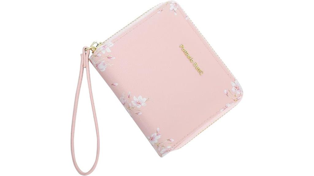 pomelo rfid coin wristlet