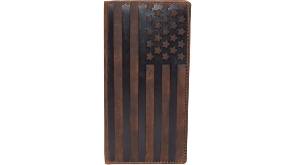 premium leather checkbook cover