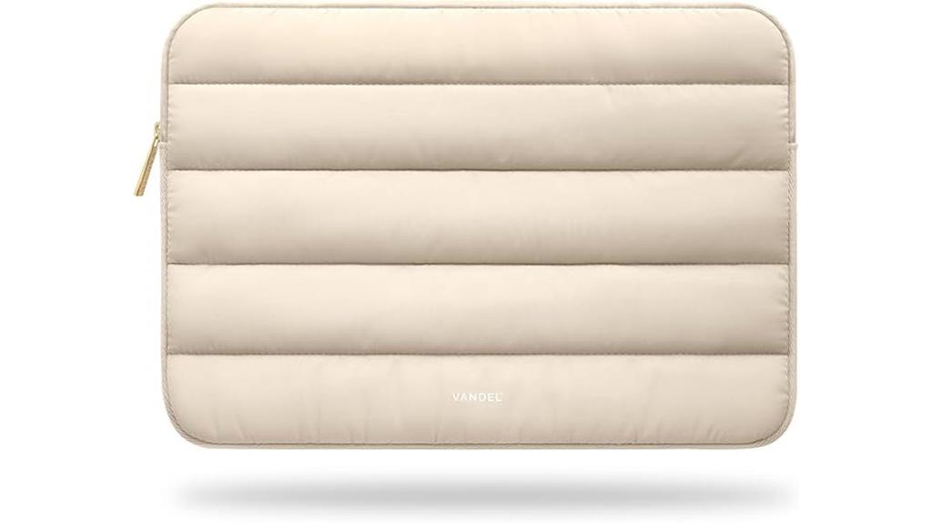 puffy laptop sleeve case