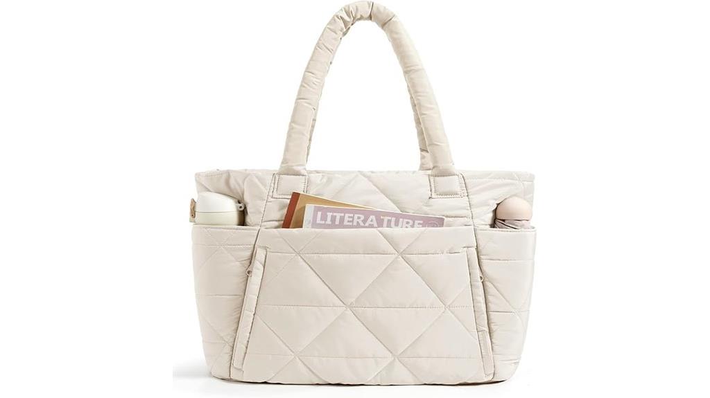 puffy women s tote bag