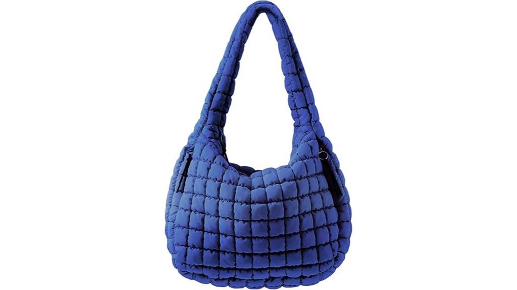 quilted women s shoulder bag