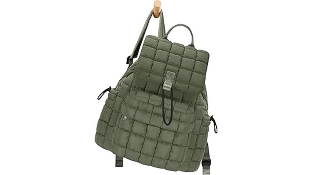 quilted women s travel backpack