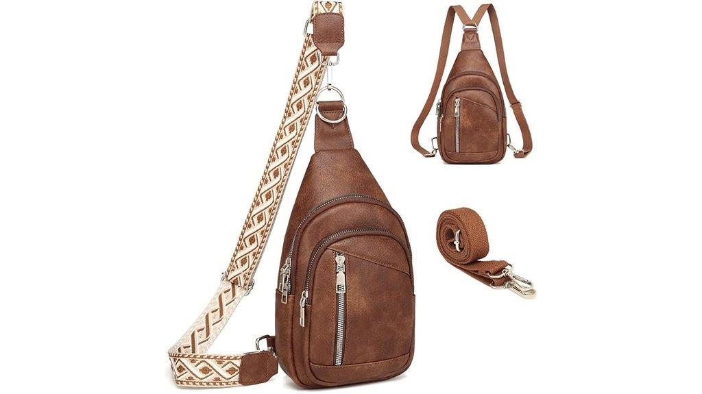 removable strap crossbody bag