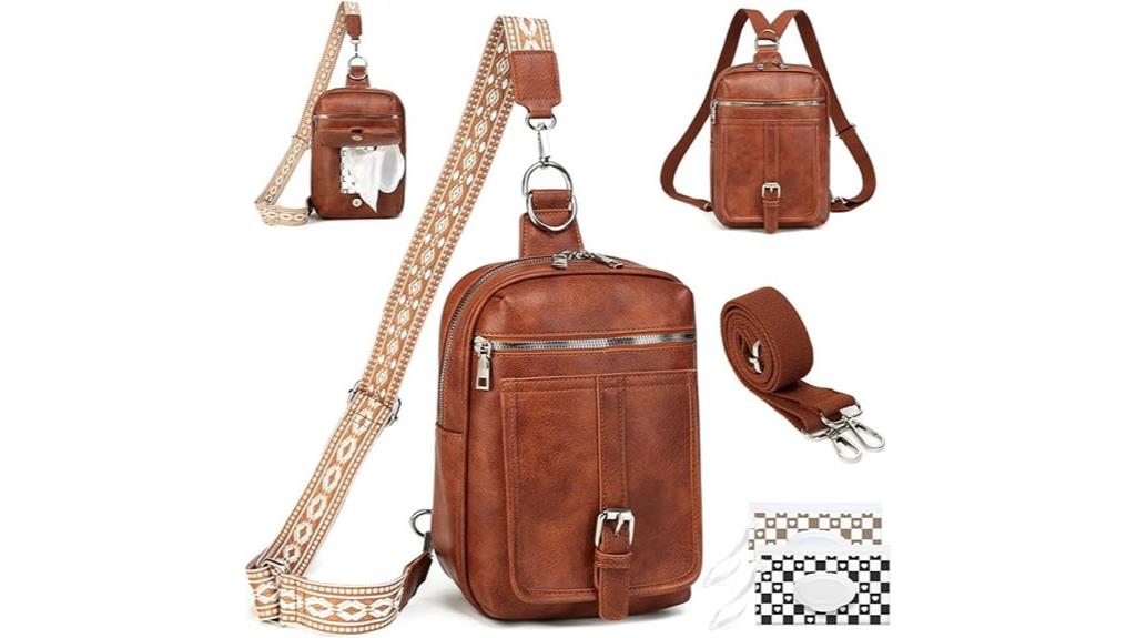 removable strap crossbody bag