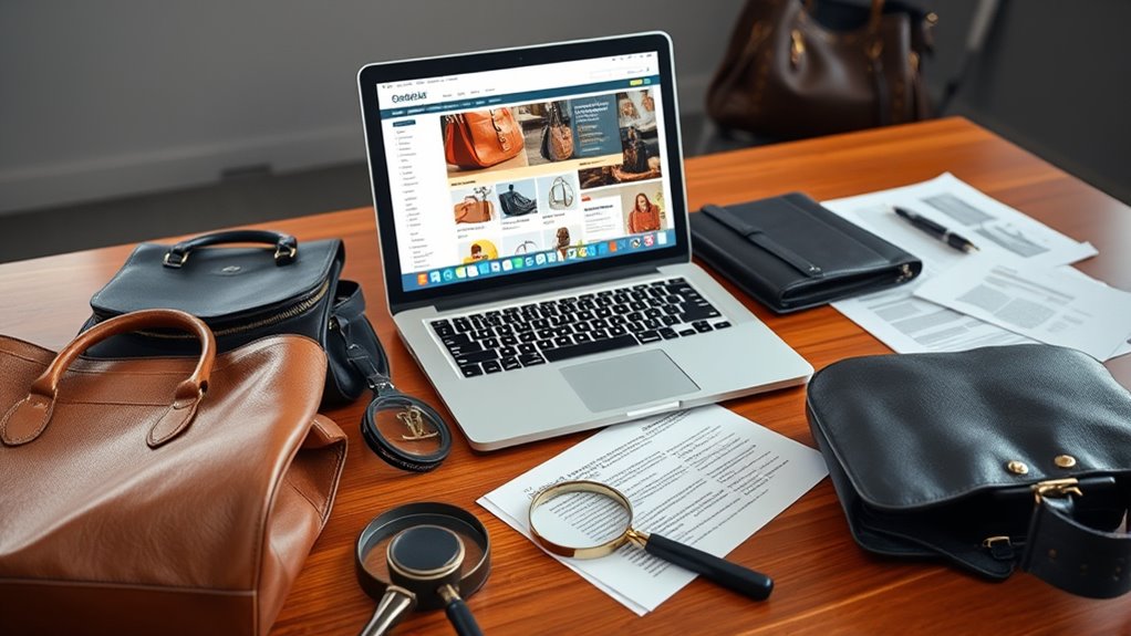 reselling designer bags legally