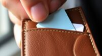 safely loosen wallet card slot